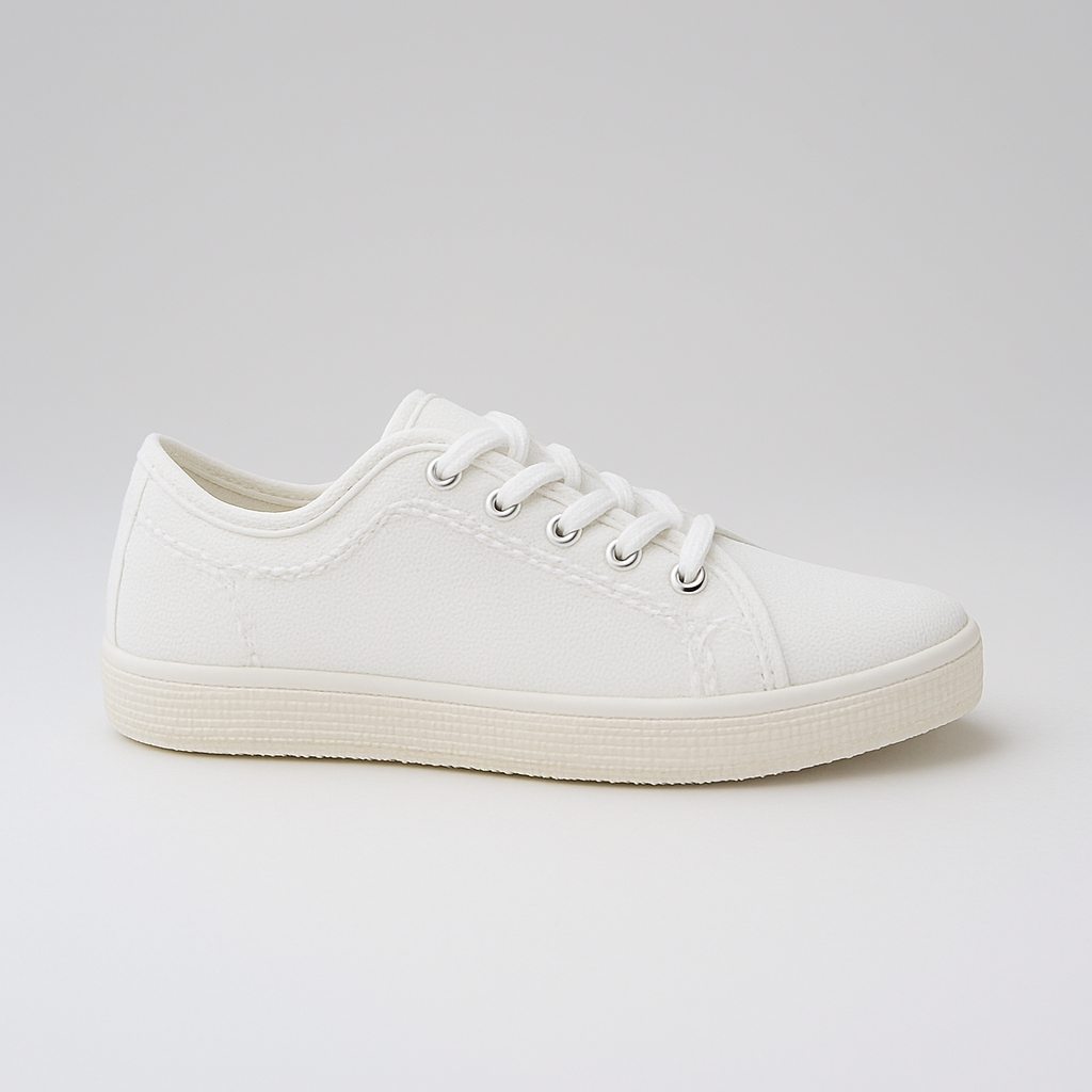 ⚪ Weiß – der Schuh deiner Vision. Für Umweltschutz.