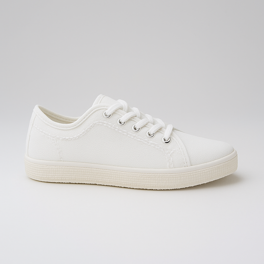 ⚪ Weiß – der Schuh deiner Vision. Für Umweltschutz.